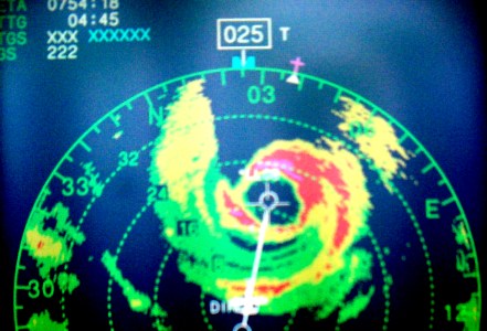 hurricane dennis eye