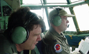 Flight Engineer (left); 
Pilot (right)