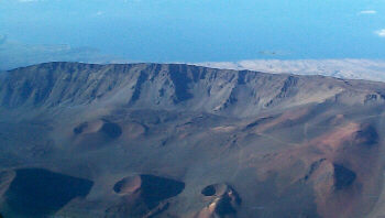 Haleakala crater